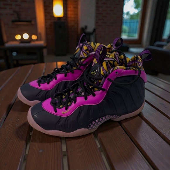 Nike Other - Nike Foamposite 'Little Posite One' Purple Shoes Kids Size 5Y US (DQ6210-500)